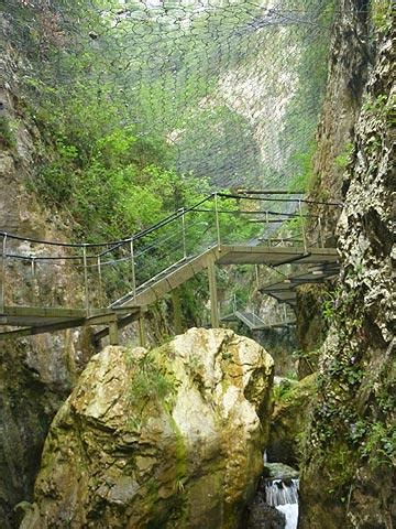 gorges de fou|The Gorges de la Fou, the narrowest in the world